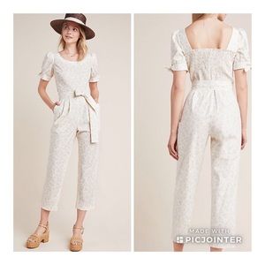 Gal Meets Glam Iris Floral Jumpsuit